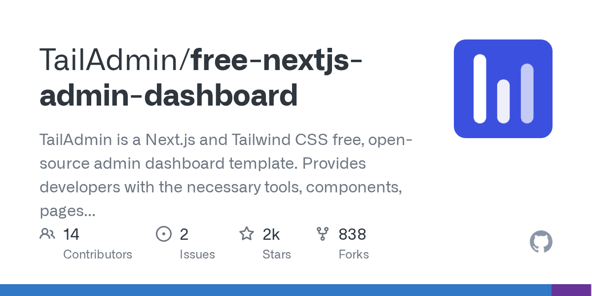 TailAdmin — Next.js Admin Dashboard