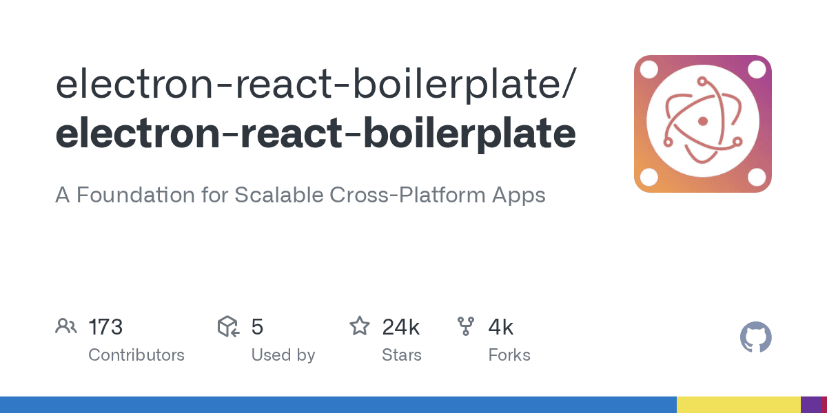 Electron React Boilerplate