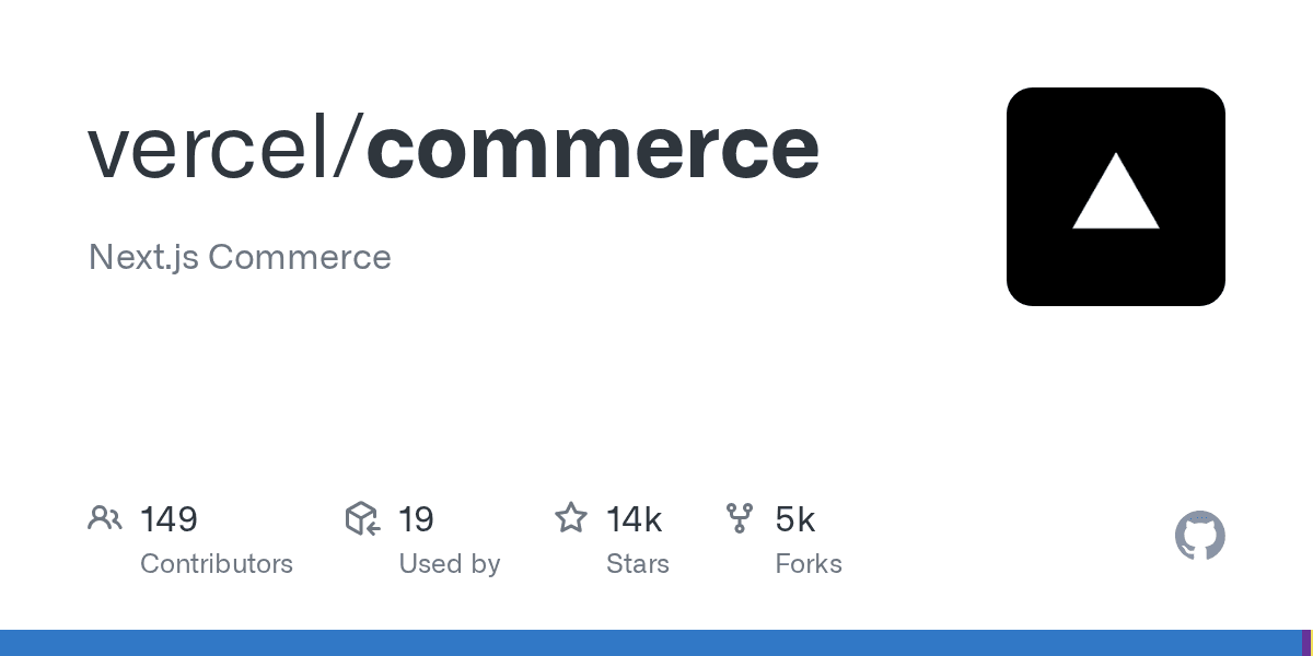 Next.js Commerce — Thương mại điện tử